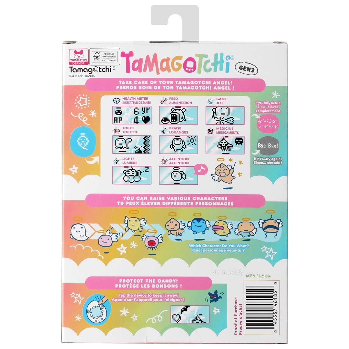 Tamagotchi Original - Rainbow (Updated Logo)