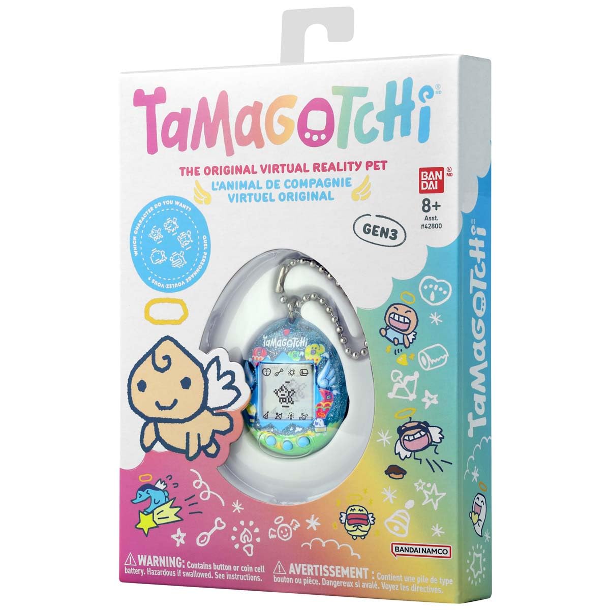 Tamagotchi Original - Rainbow (Updated Logo)