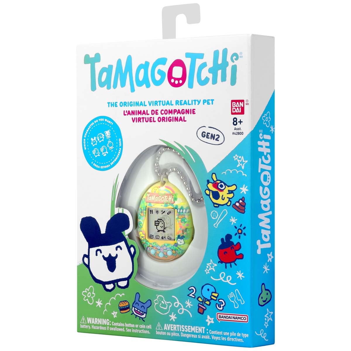 Tamagotchi Original - Rainbow (Updated Logo)