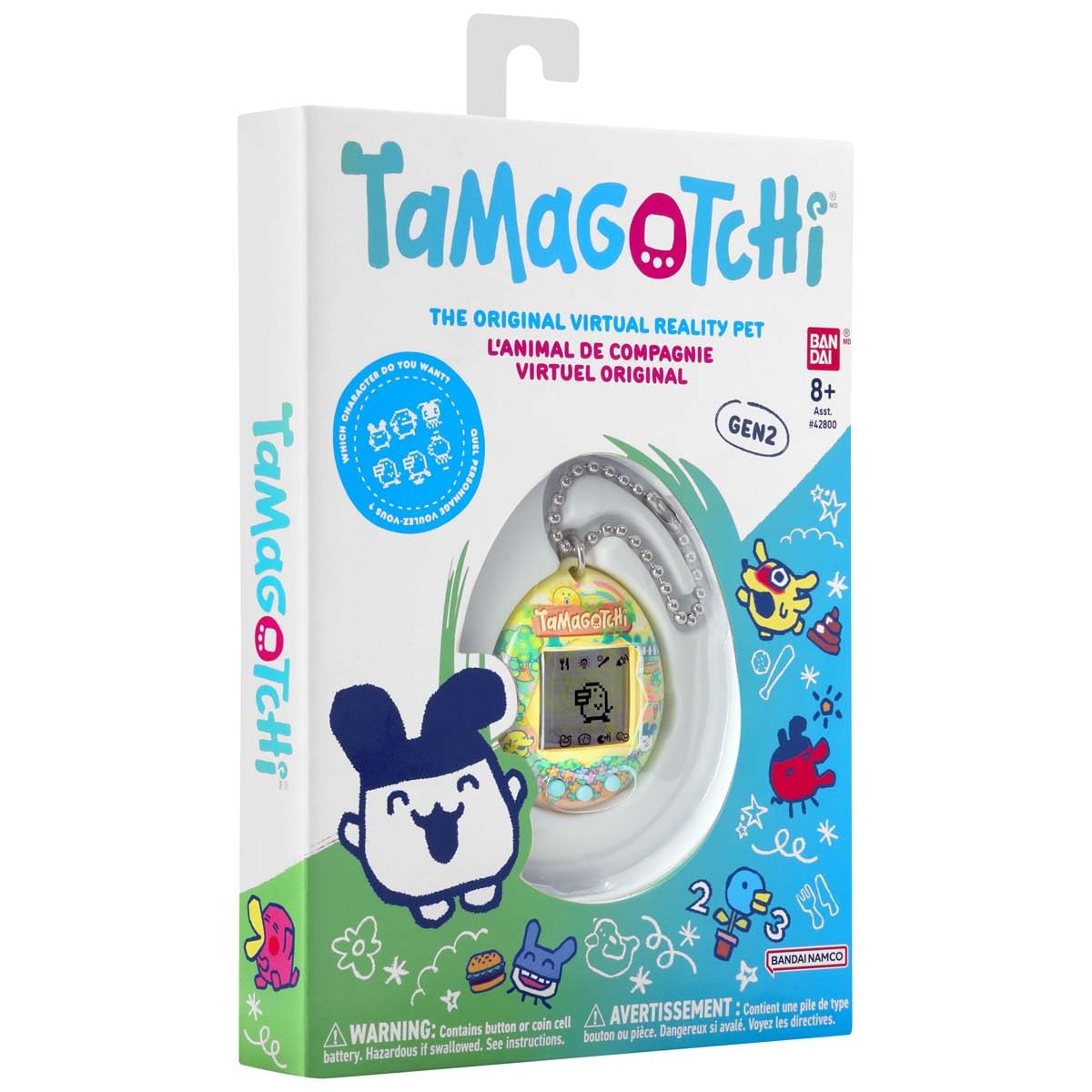 Tamagotchi Original - Rainbow (Updated Logo)
