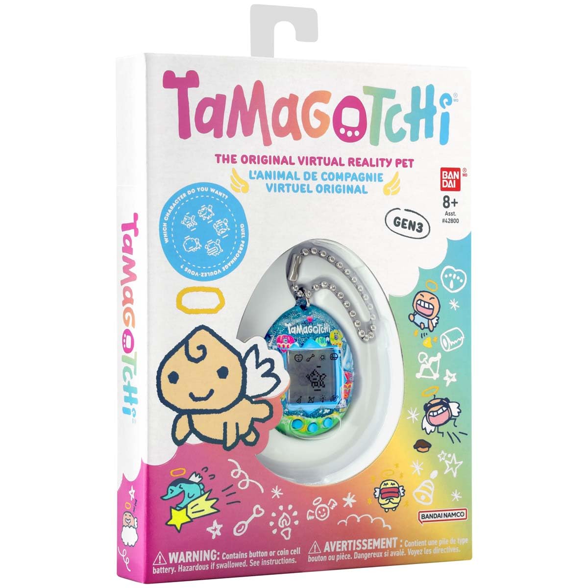Tamagotchi Original - Rainbow (Updated Logo)