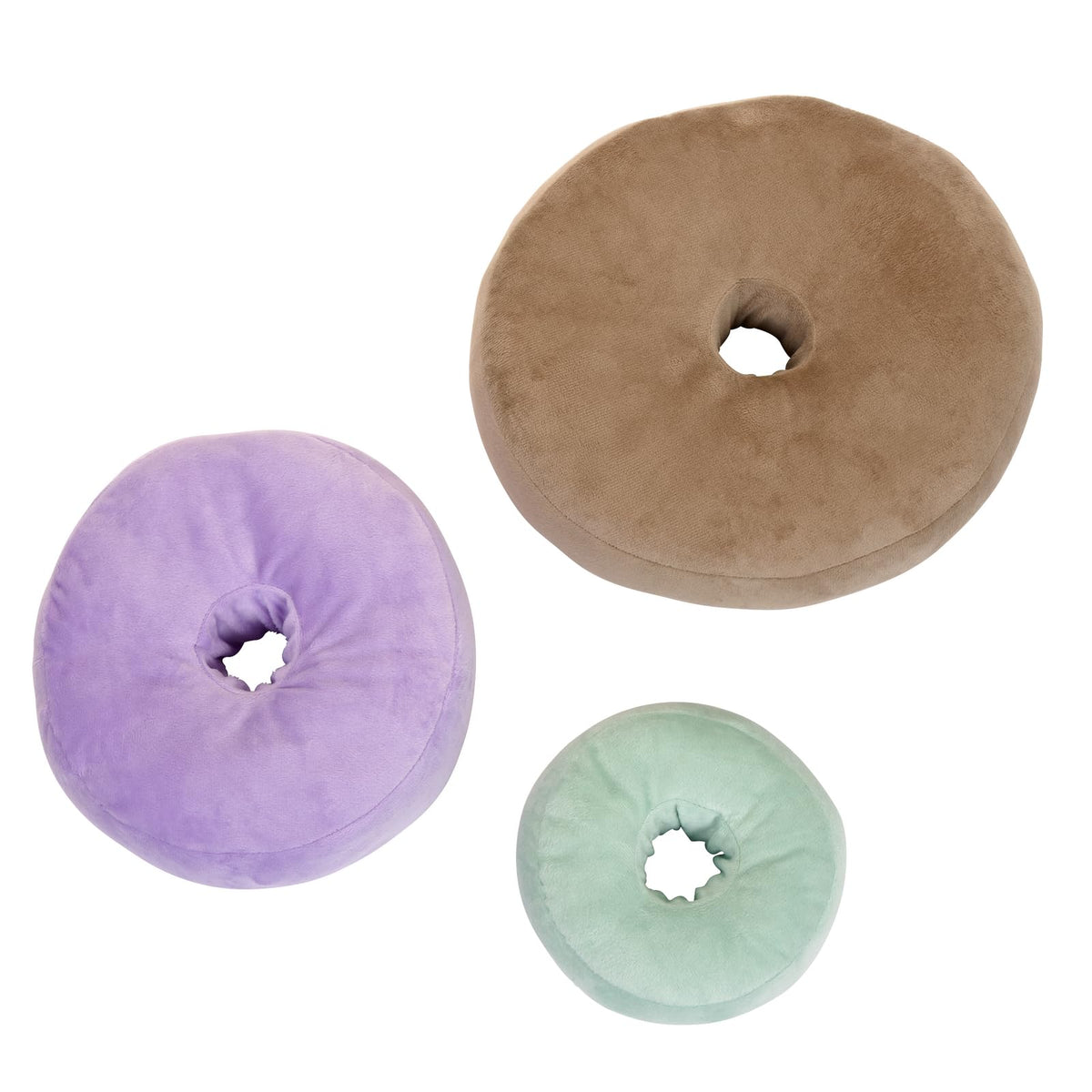 Excellerations Giant Plush Rainbow Stacking Ring, 6 Months+