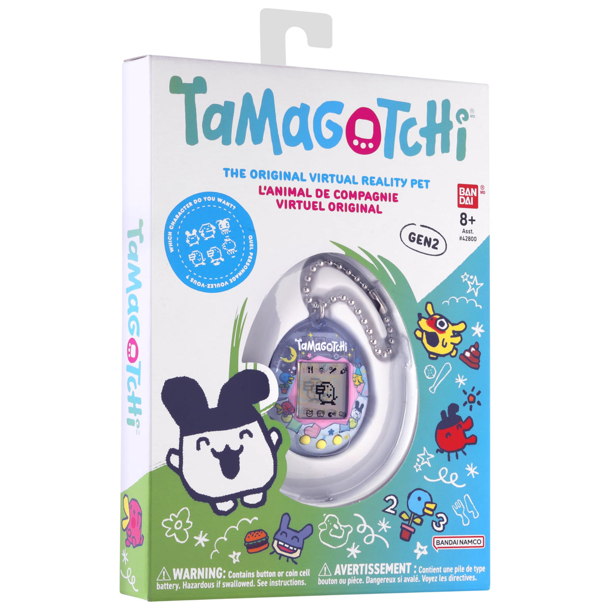 Tamagotchi Original - Rainbow (Updated Logo)