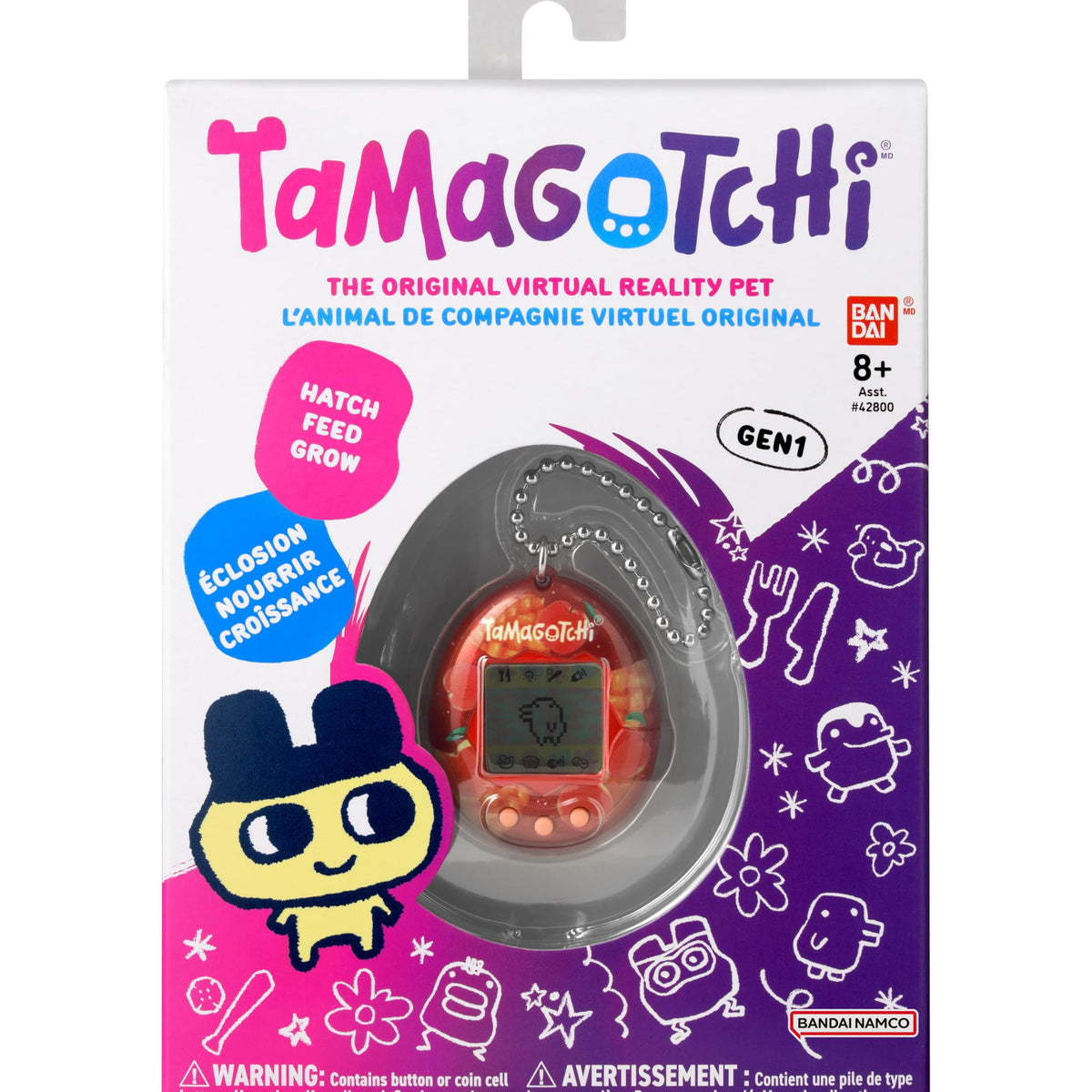 Tamagotchi Original - Rainbow (Updated Logo)