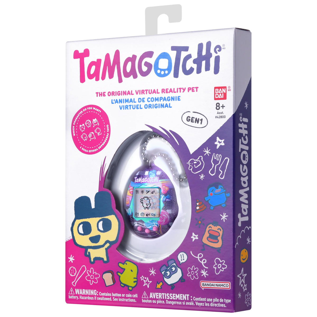 Tamagotchi Original - Rainbow (Updated Logo)