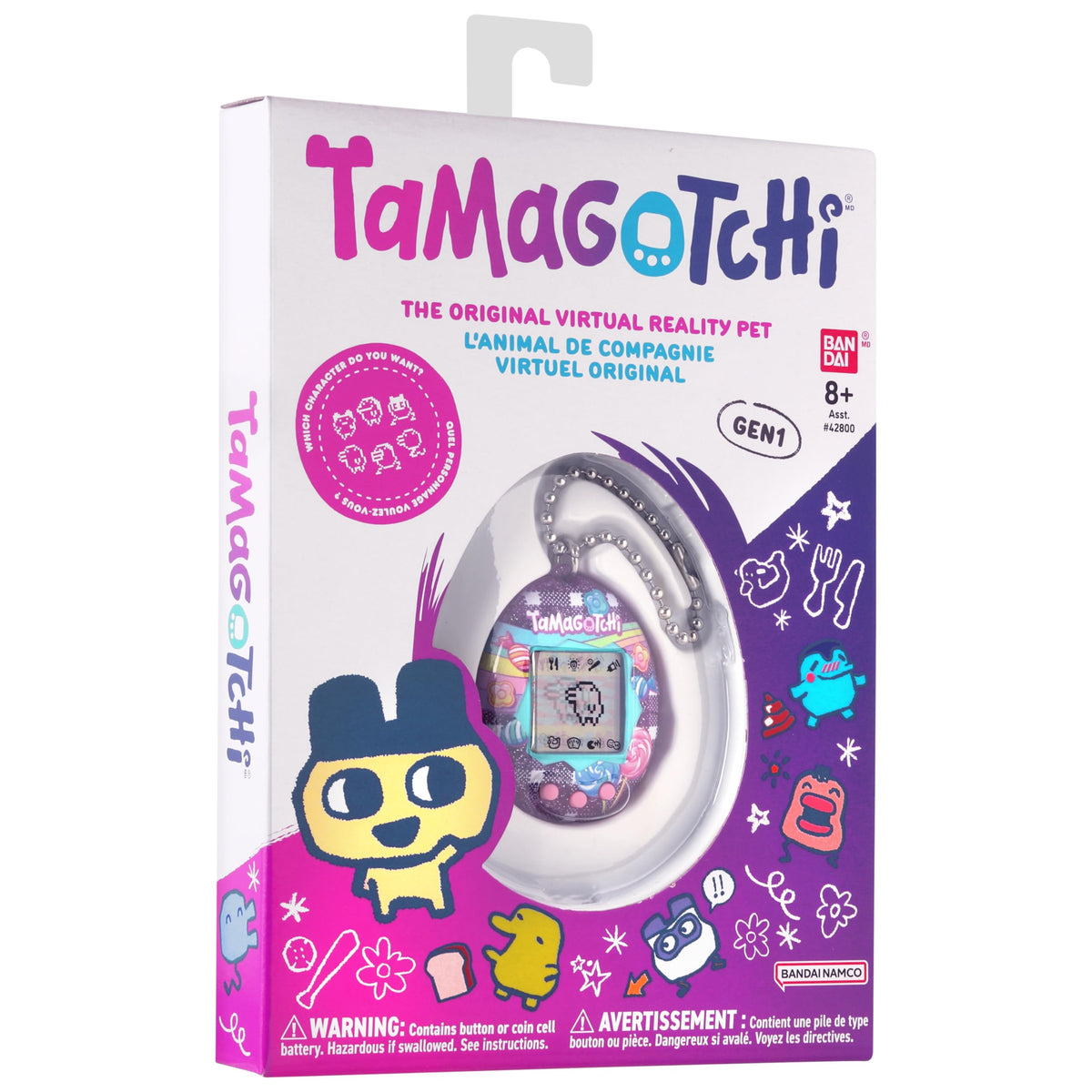 Tamagotchi Original - Rainbow (Updated Logo)
