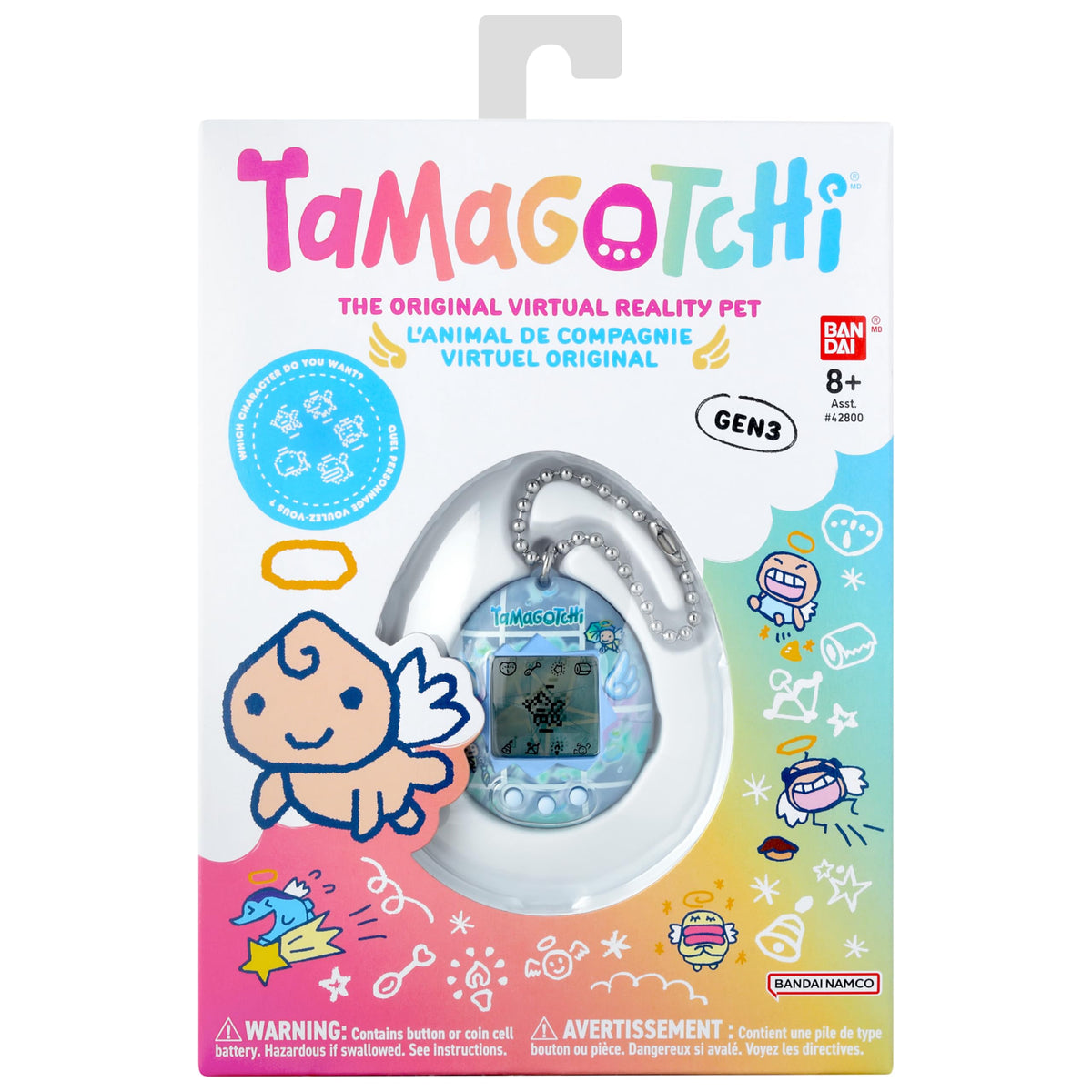 Tamagotchi Original - Rainbow (Updated Logo)