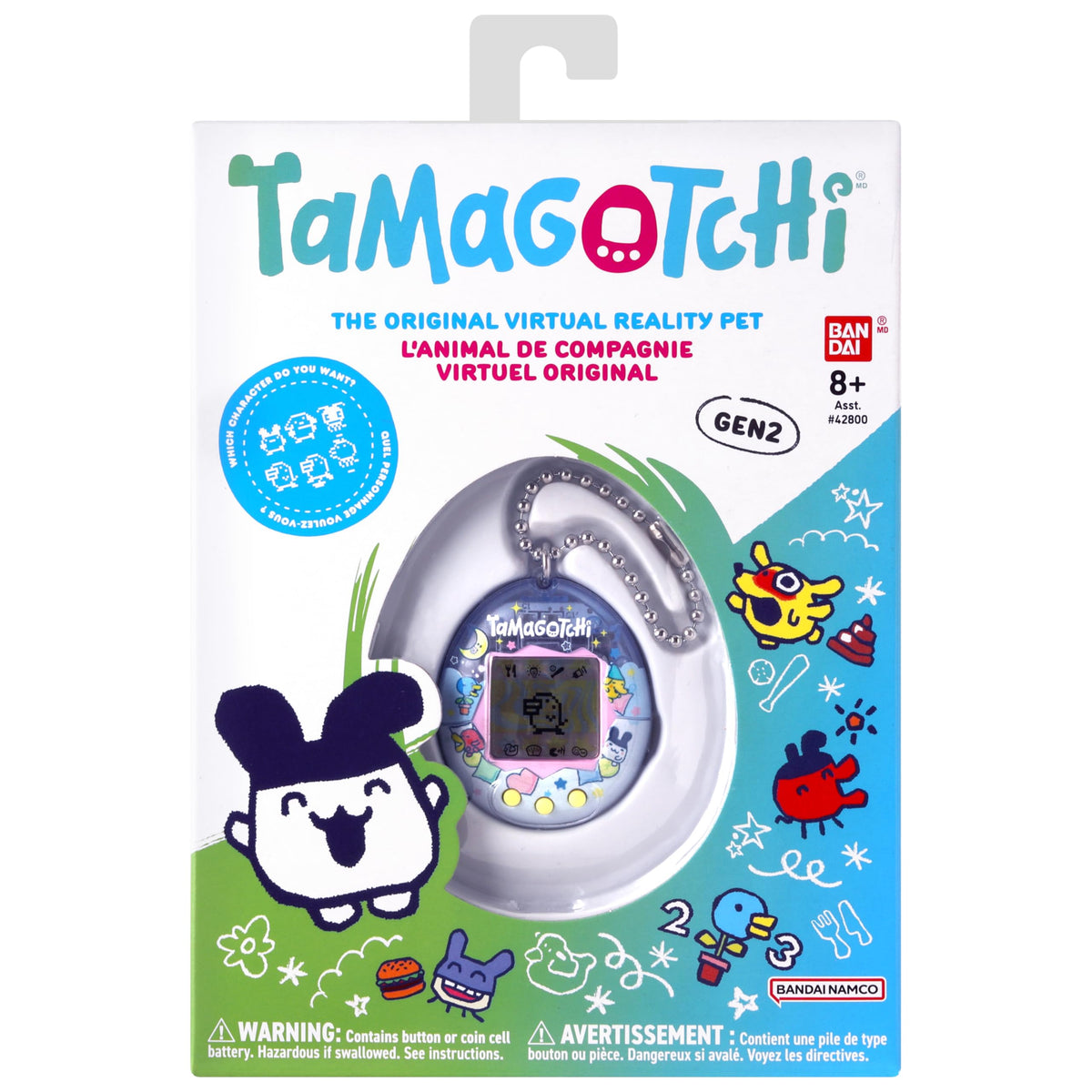Tamagotchi Original - Rainbow (Updated Logo)