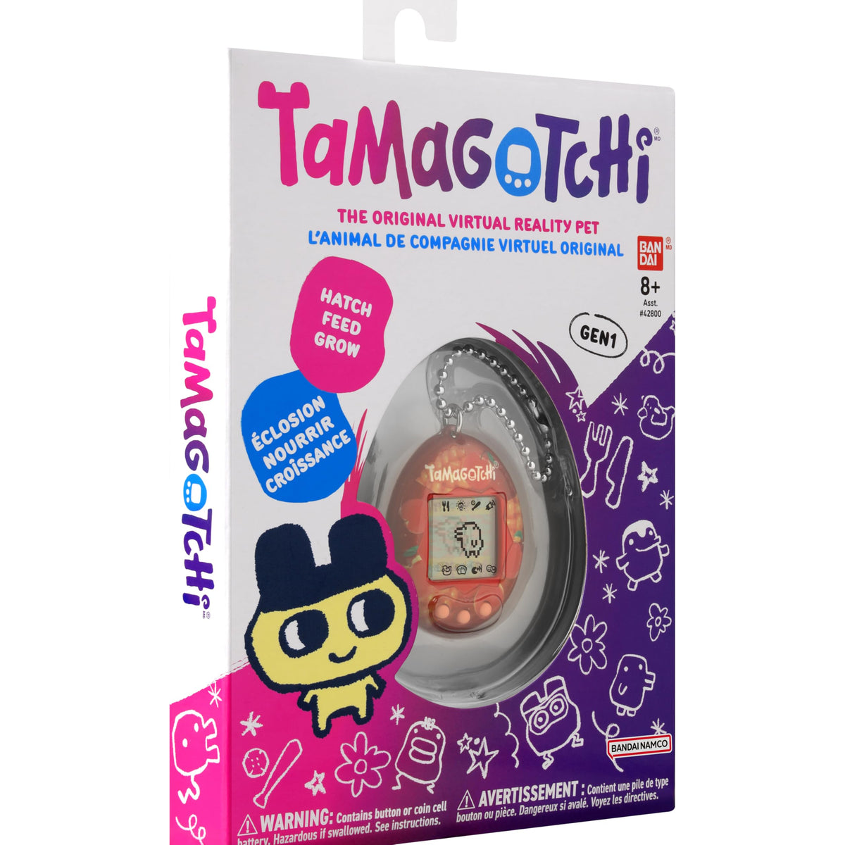 Tamagotchi Original - Rainbow (Updated Logo)