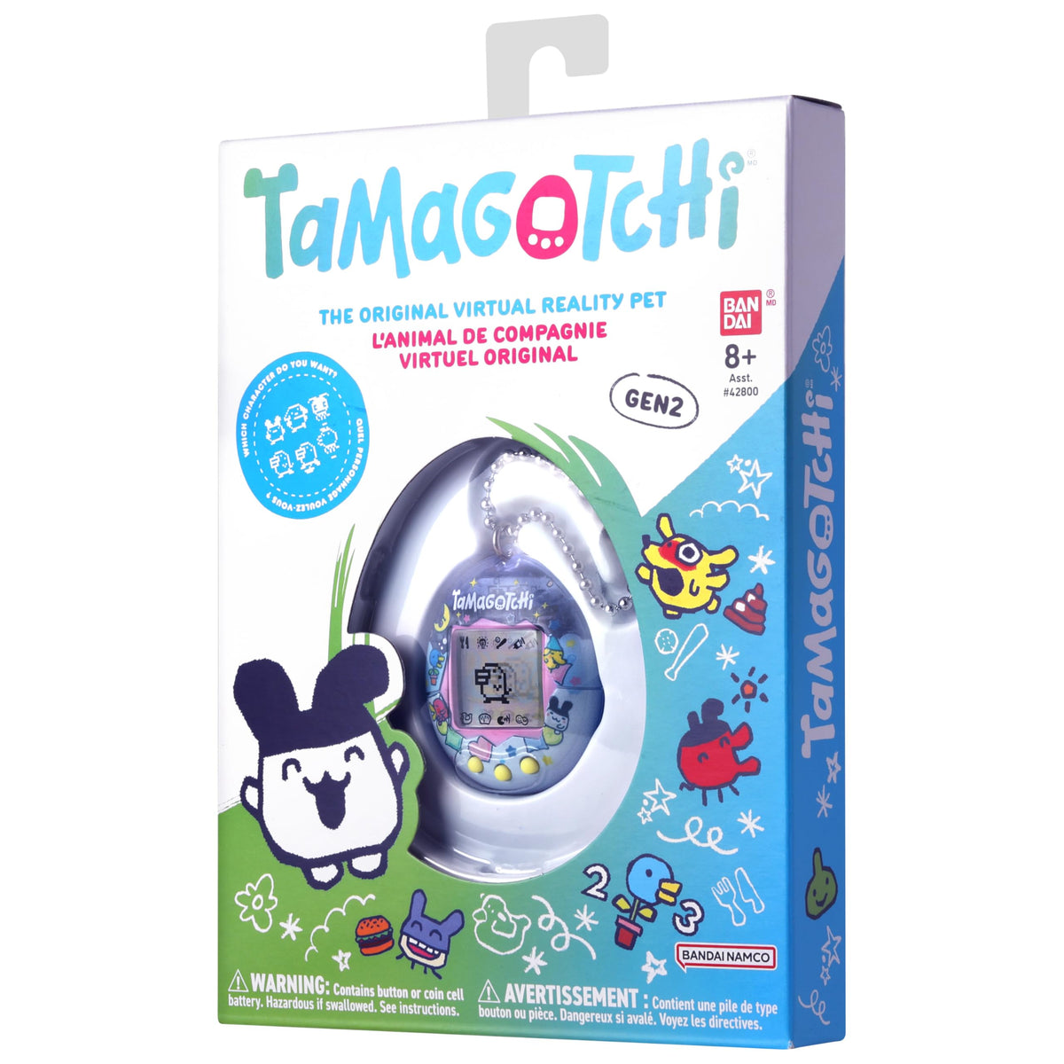 Tamagotchi Original - Rainbow (Updated Logo)