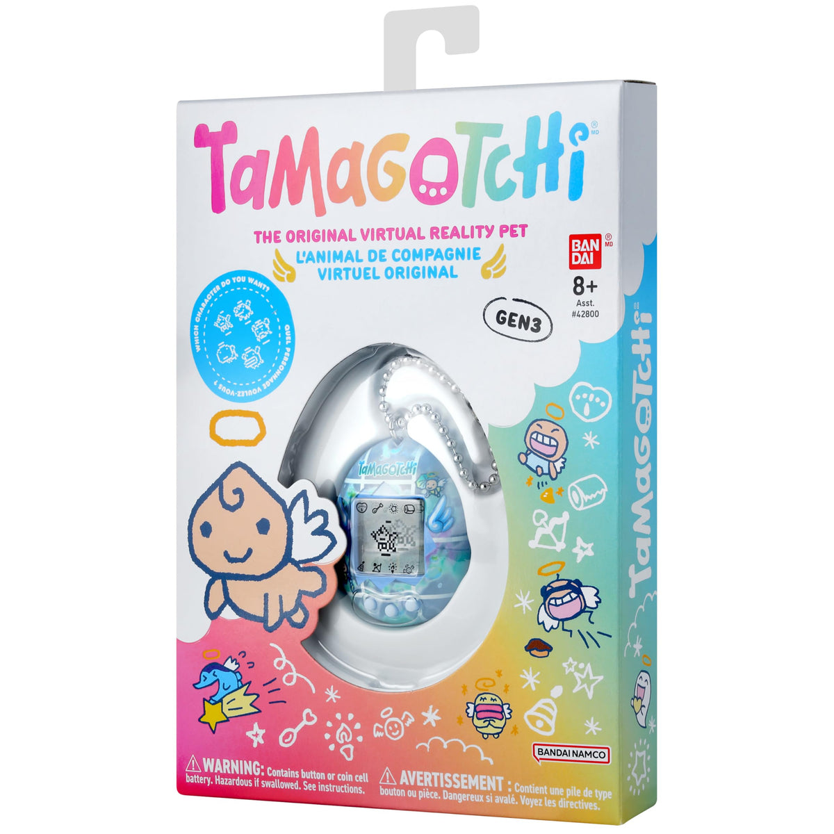 Tamagotchi Original - Rainbow (Updated Logo)