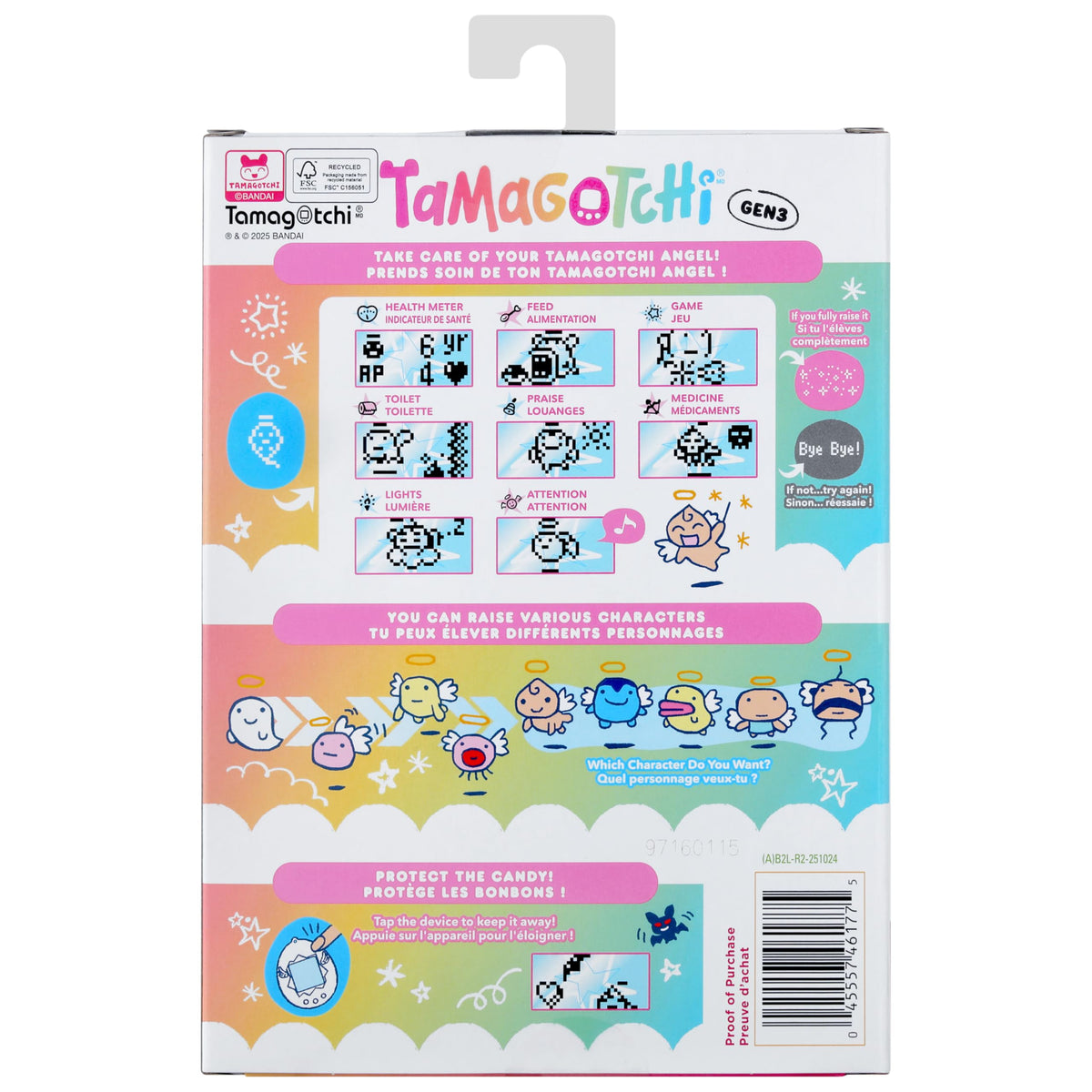 Tamagotchi Original - Rainbow (Updated Logo)