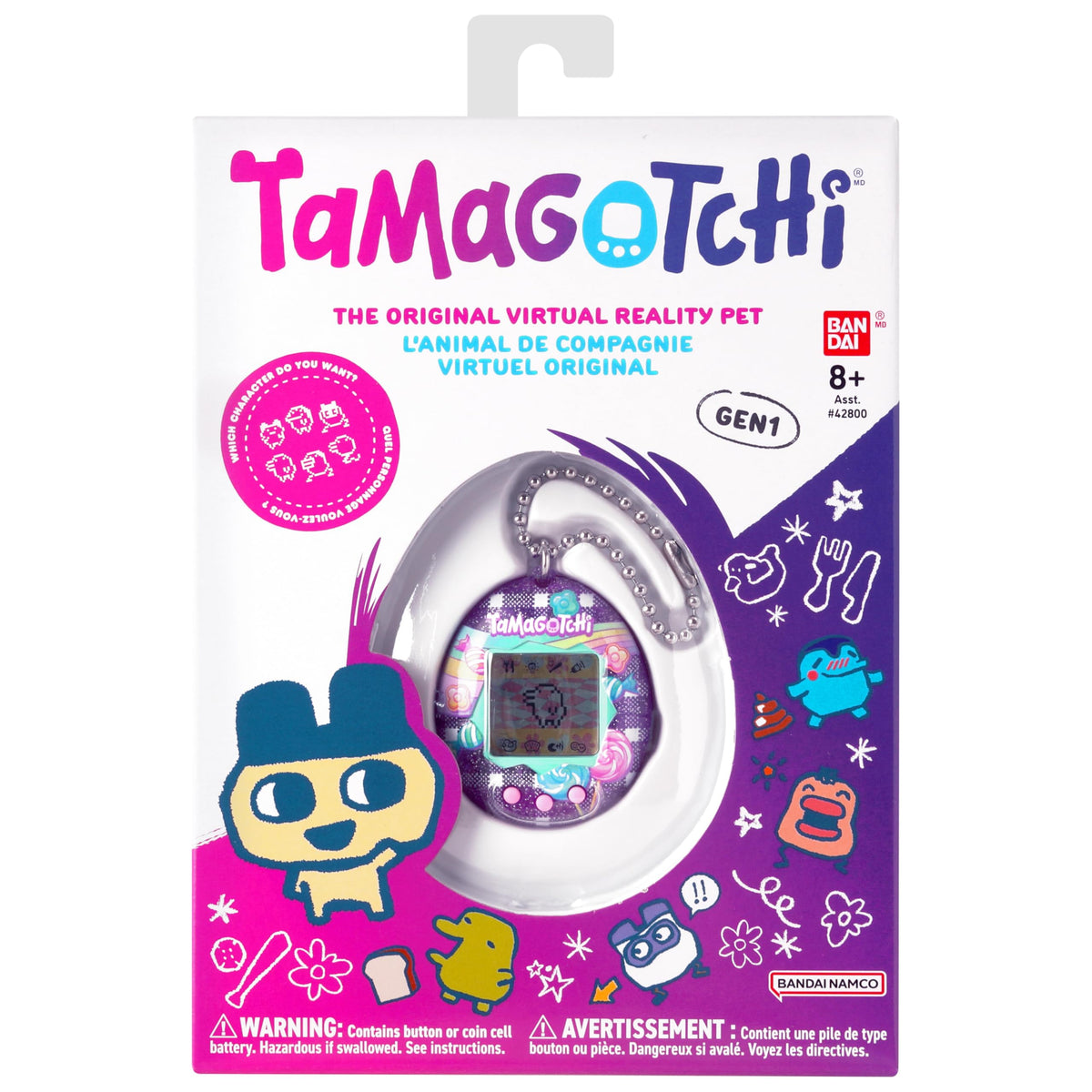 Tamagotchi Original - Rainbow (Updated Logo)