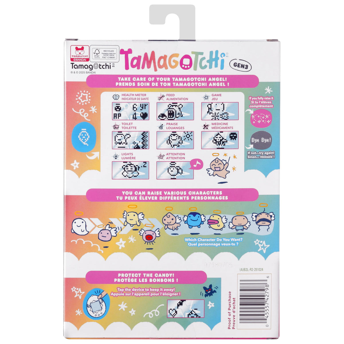 Tamagotchi Original - Rainbow (Updated Logo)