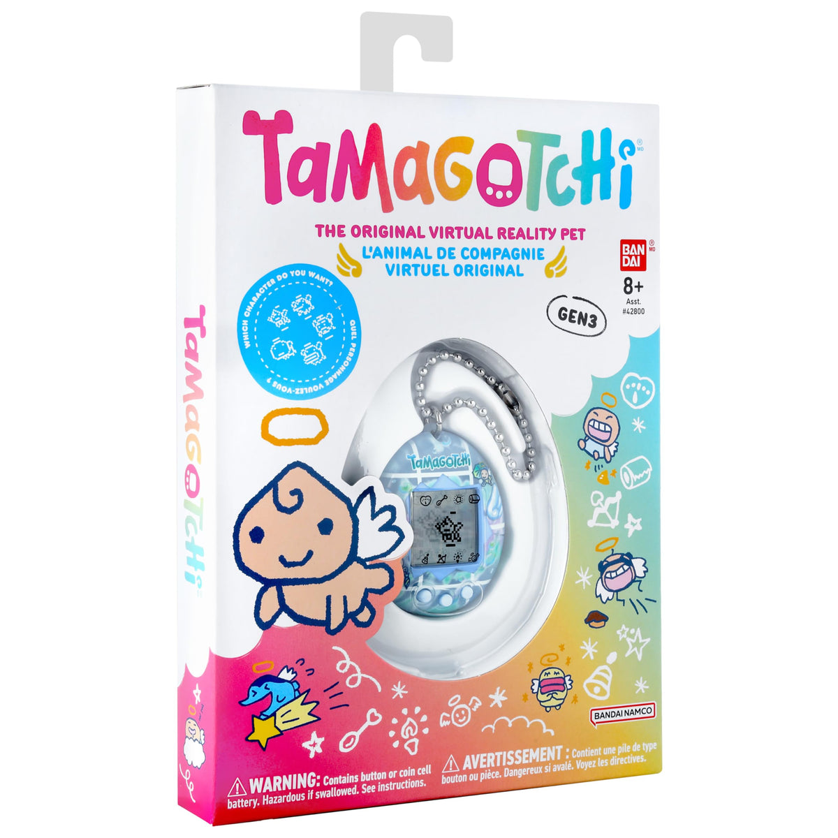 Tamagotchi Original - Rainbow (Updated Logo)