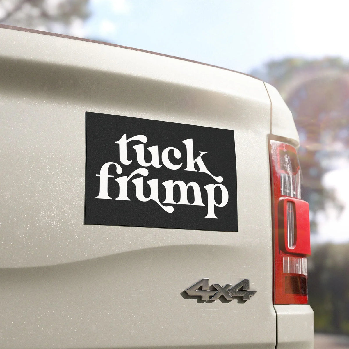 Tuck Frump Car Magnet, Funny Anti-Trump Bumper Magnet