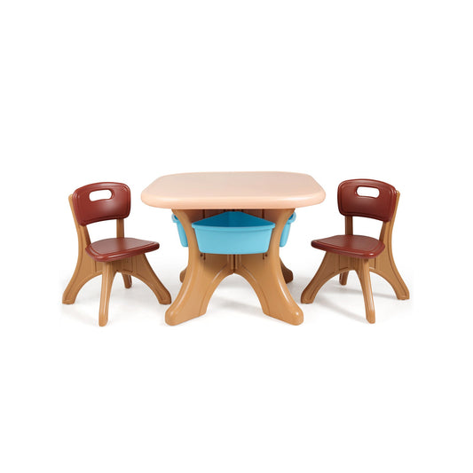 Children Kids Activity Table & Chair Set Play Furniture